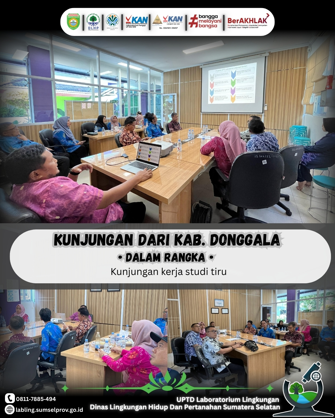 Kunjungan Dari Kab Donggala