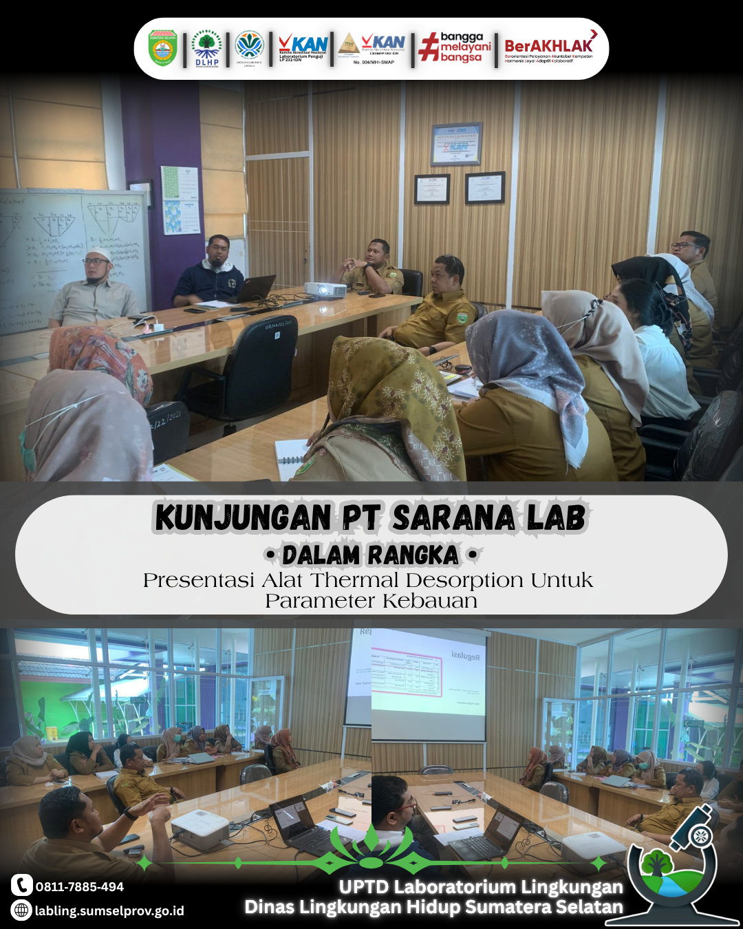 Kunjungan PT Sarana Lab