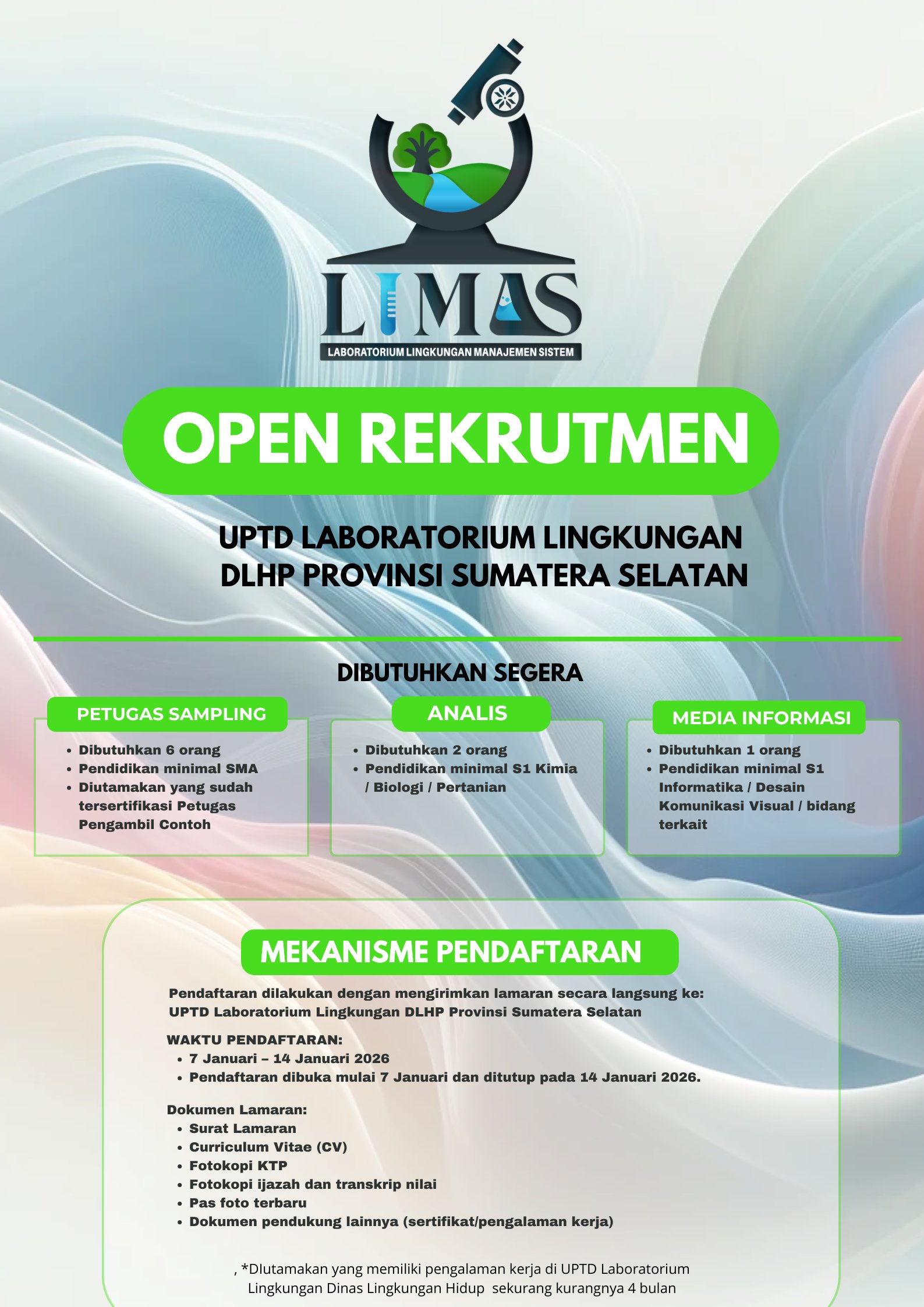 OPEN REKRUTMEN