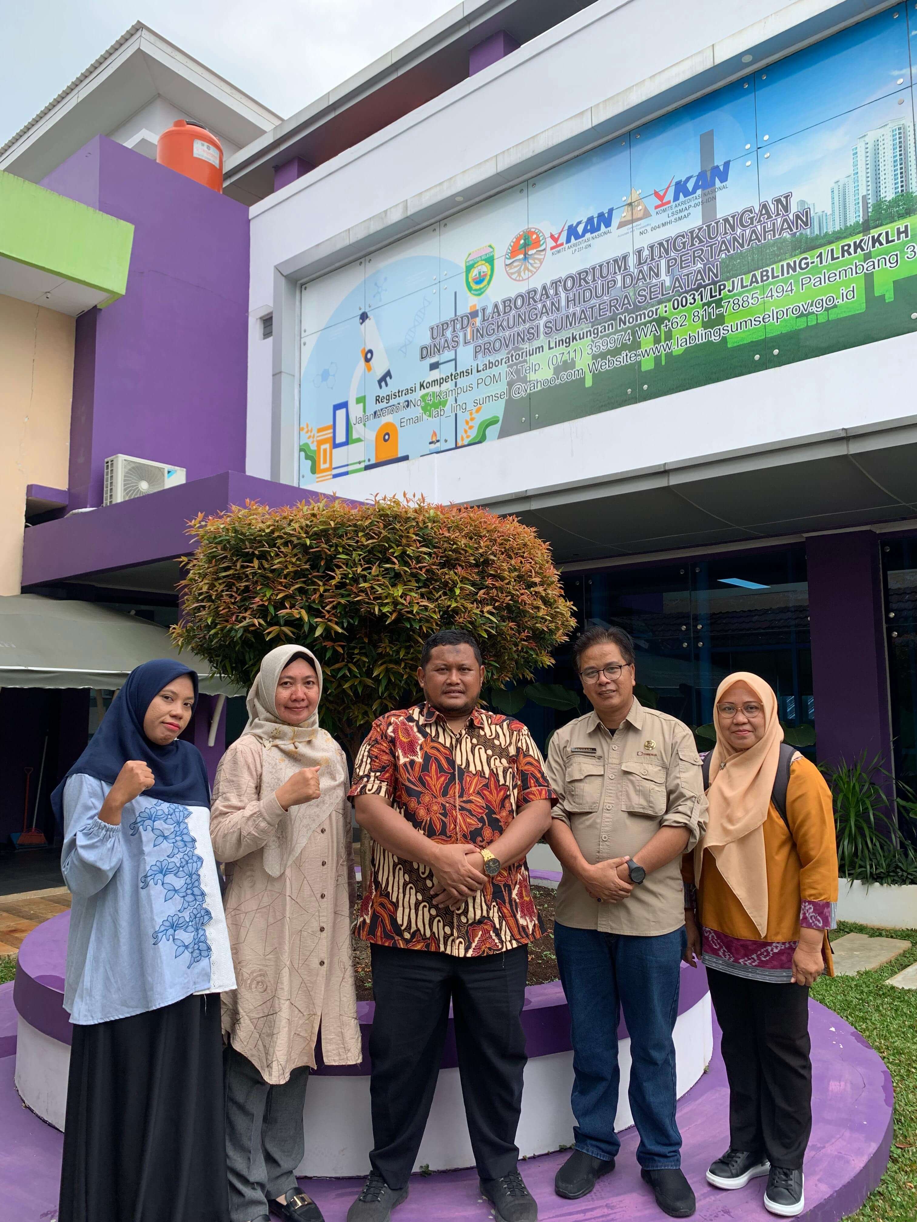 Kunjungan Dari DLH Kota Prabumulih